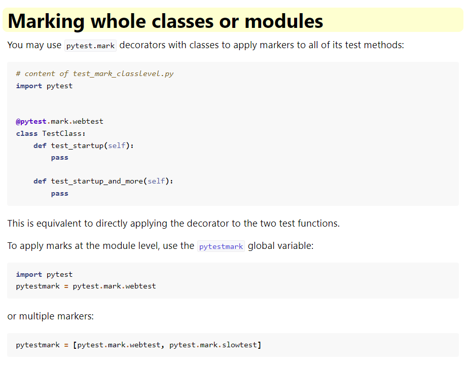 mark-classes-modules